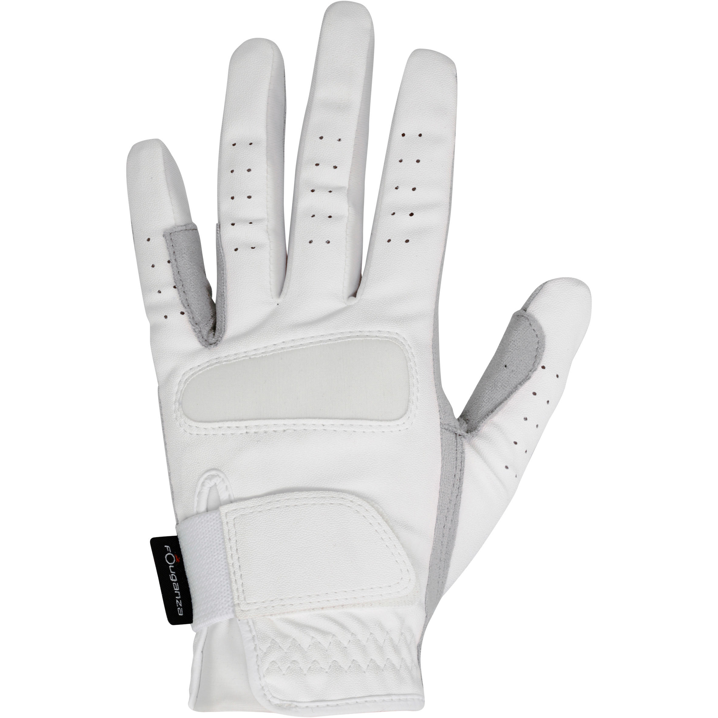 Adult Horse Riding Grippy Gloves White