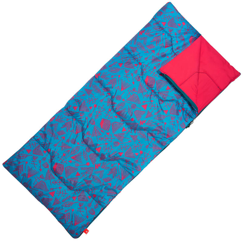 Bolsa de dormir de campamento NIÑO ARPENAZ 20° Azul Bolsa de dormir de campamento NIÑO ARPENAZ 20° Azul