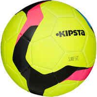 Sunny 500 Football Size 5 - Yellow/Pink/Black