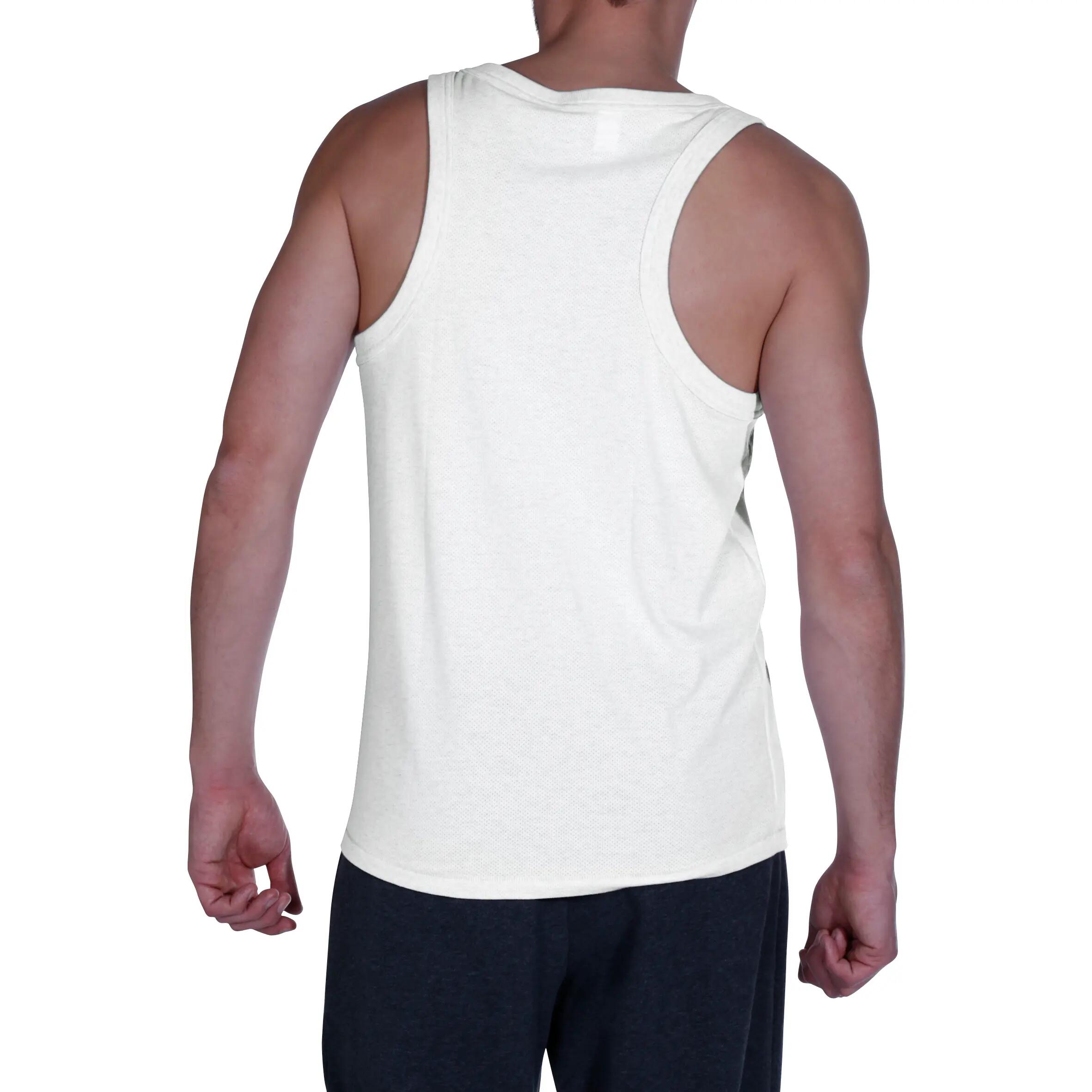 Active Team Fitness Tank Top - Beige/Grey 4/12