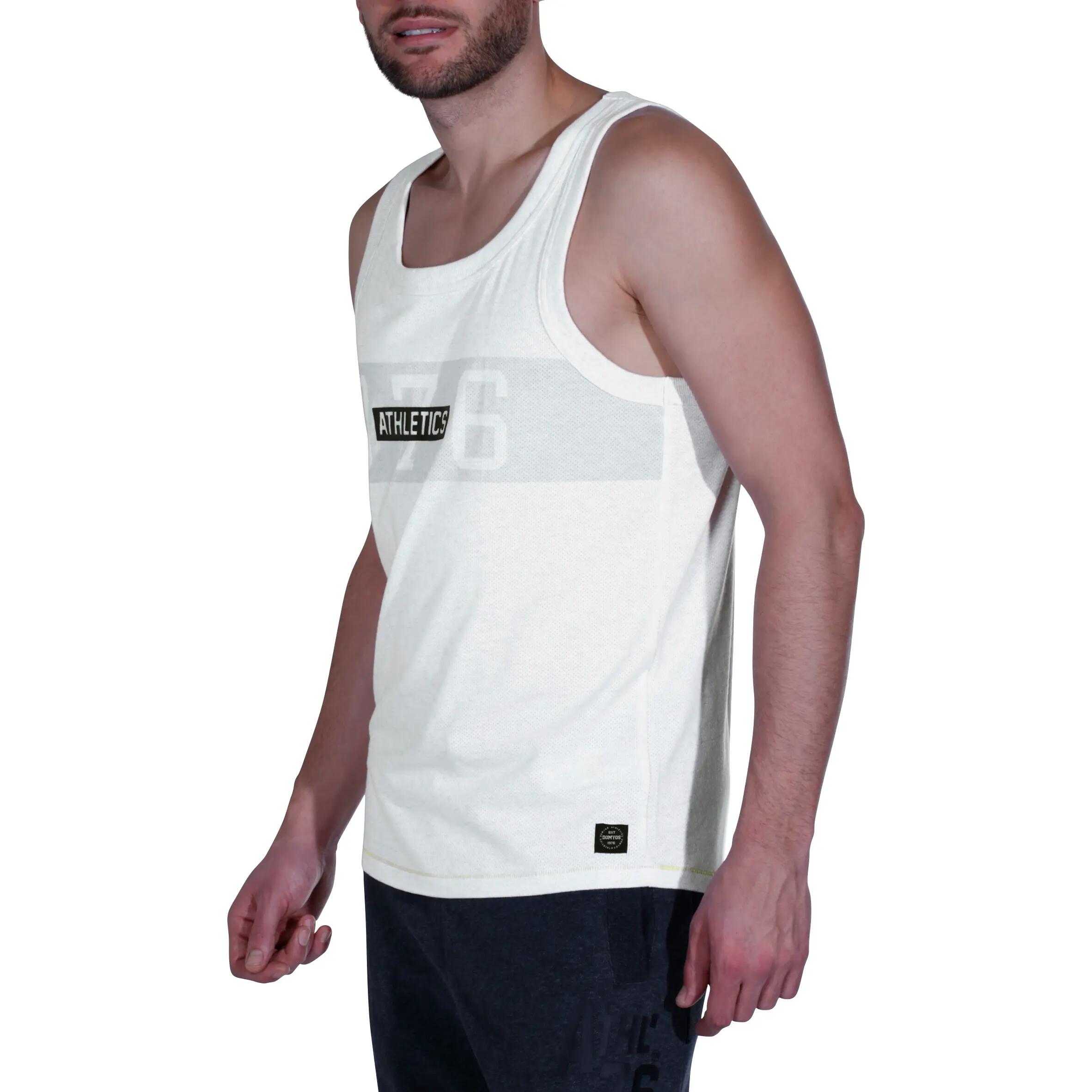 Active Team Fitness Tank Top - Beige/Grey 5/12