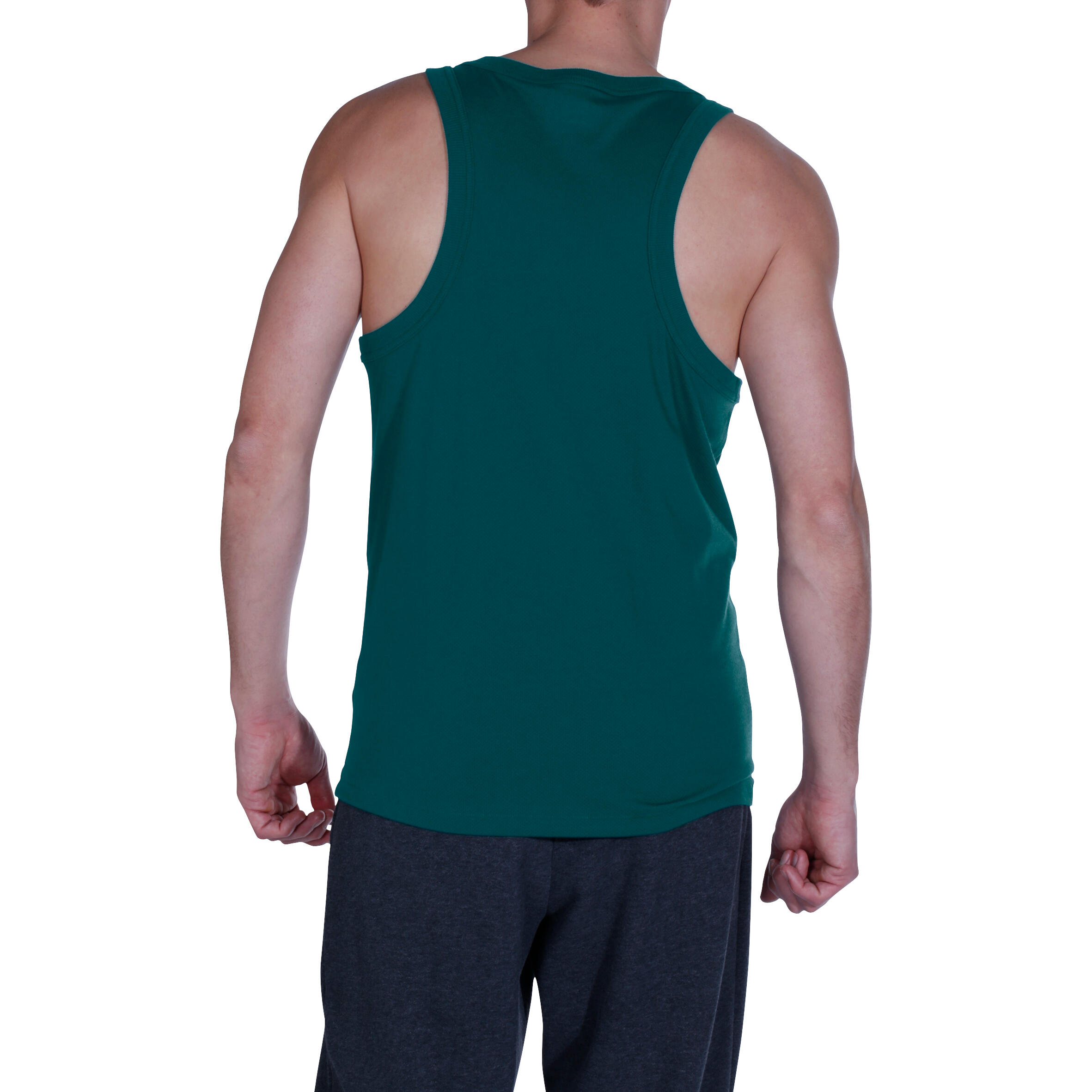 Active Team Fitness Tank Top - Dark Green 3/11