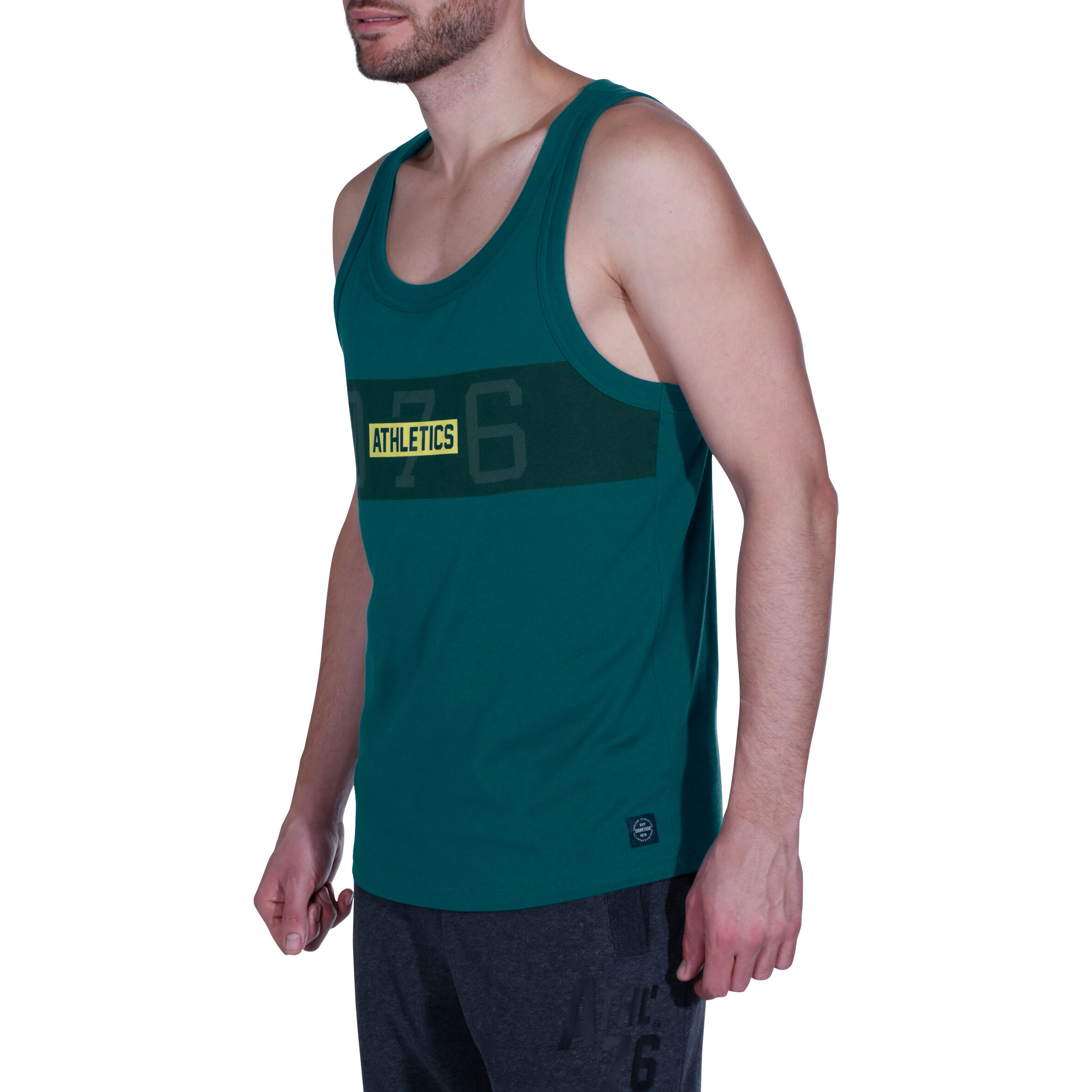 Active Team Fitness Tank Top - Dark Green 4/11