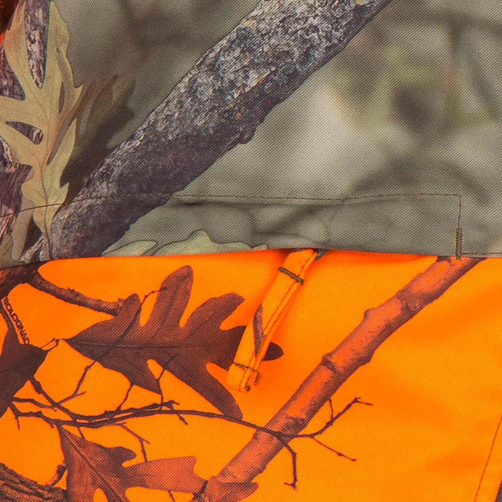Jagd-Jacke leicht 100 camouflage orange