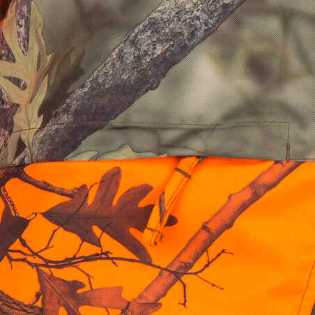 HUNTING LIGHT JACKET 100 - FLUO CAMOUFLAGE