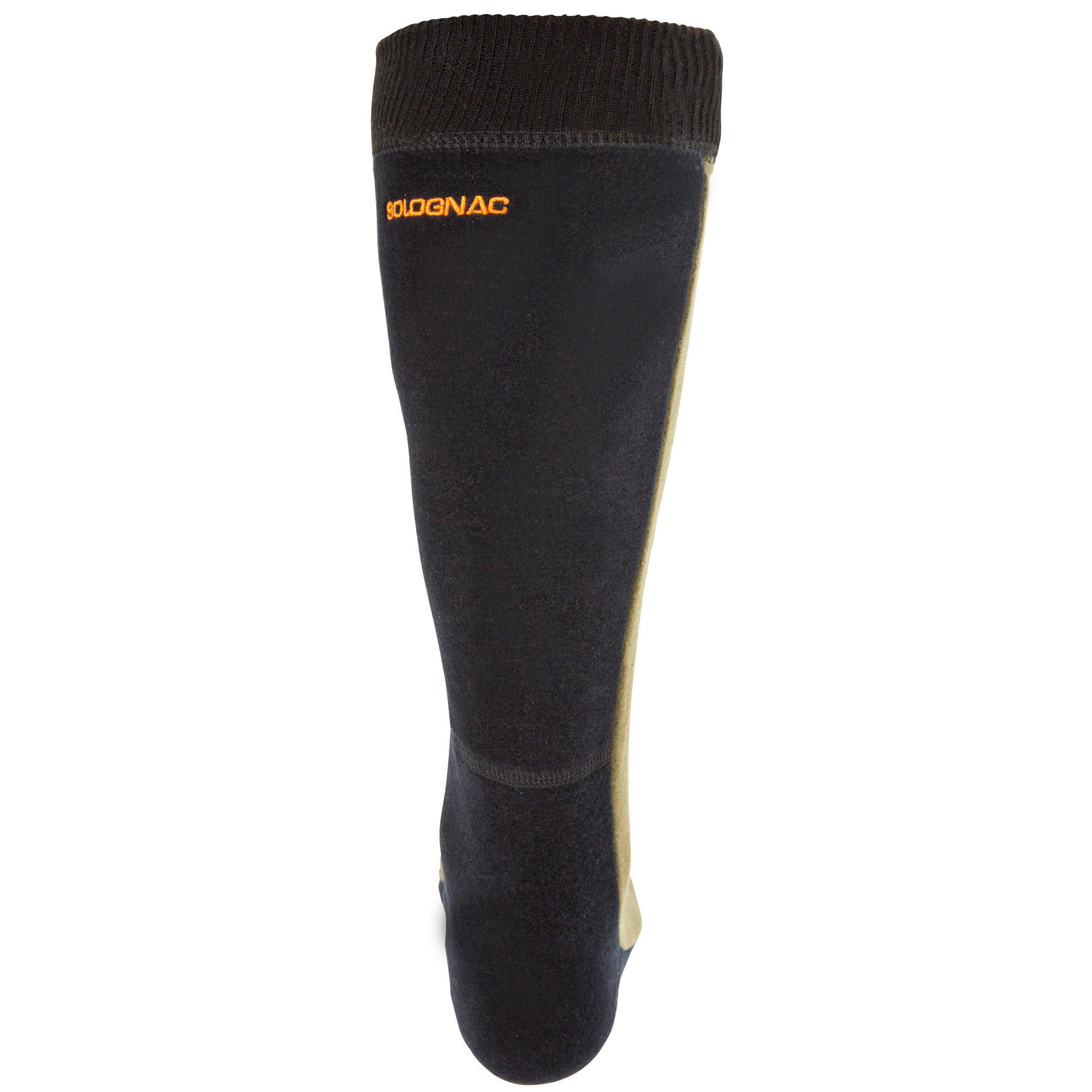 Fleece Socks Green SOLOGNAC Decathlon