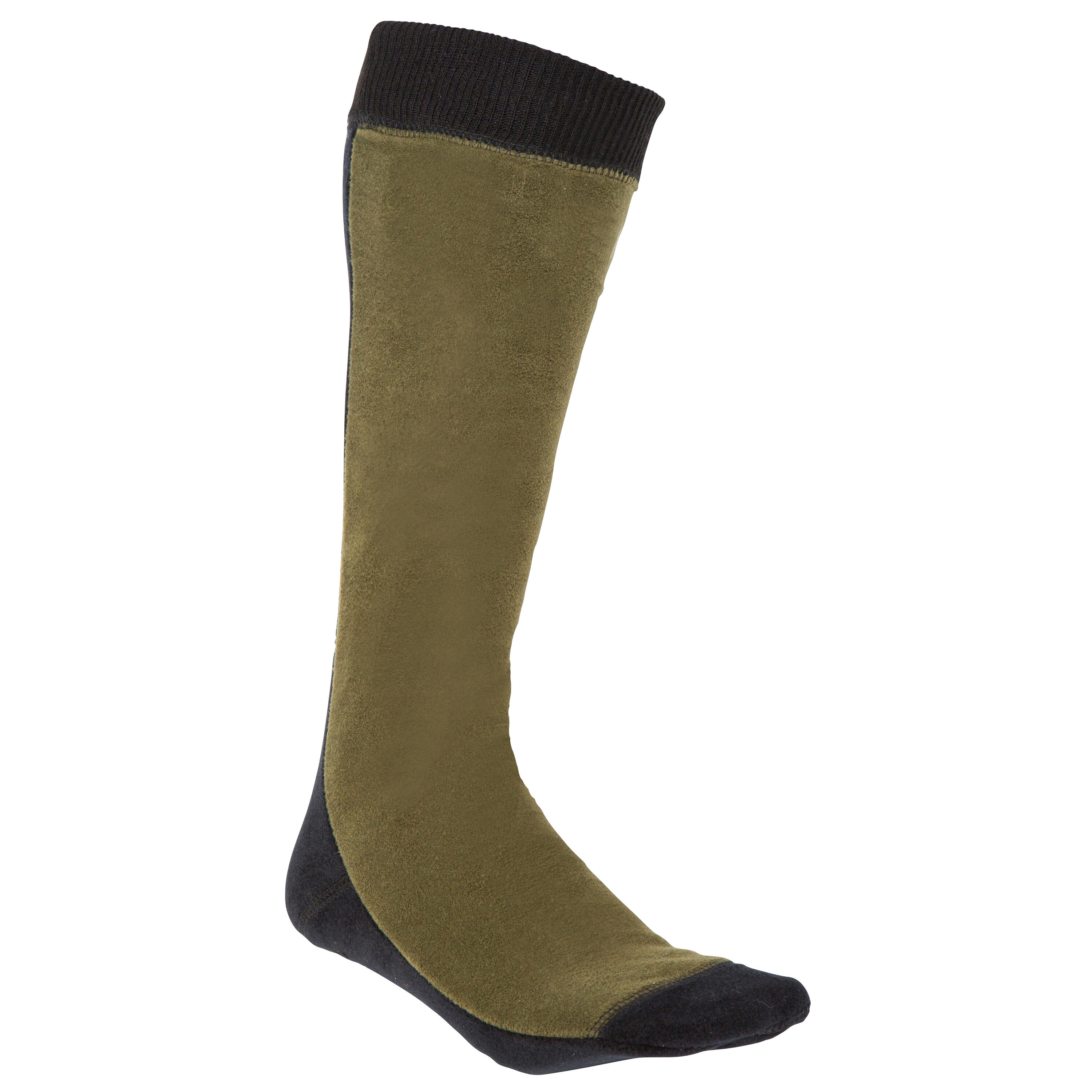 SOLOGNAC Fleece Socks - Green