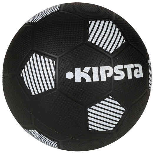 
      Ballon football Sunny 300 taille 5 noir blanc
  