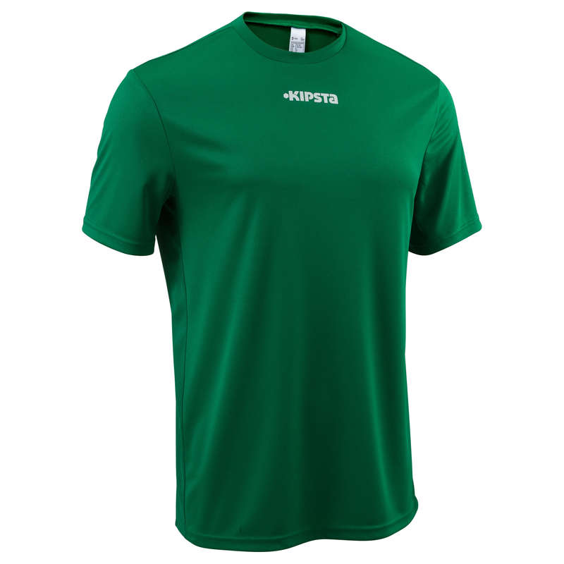 KIPSTA F100 Adult Football Shirt Green Decathlon