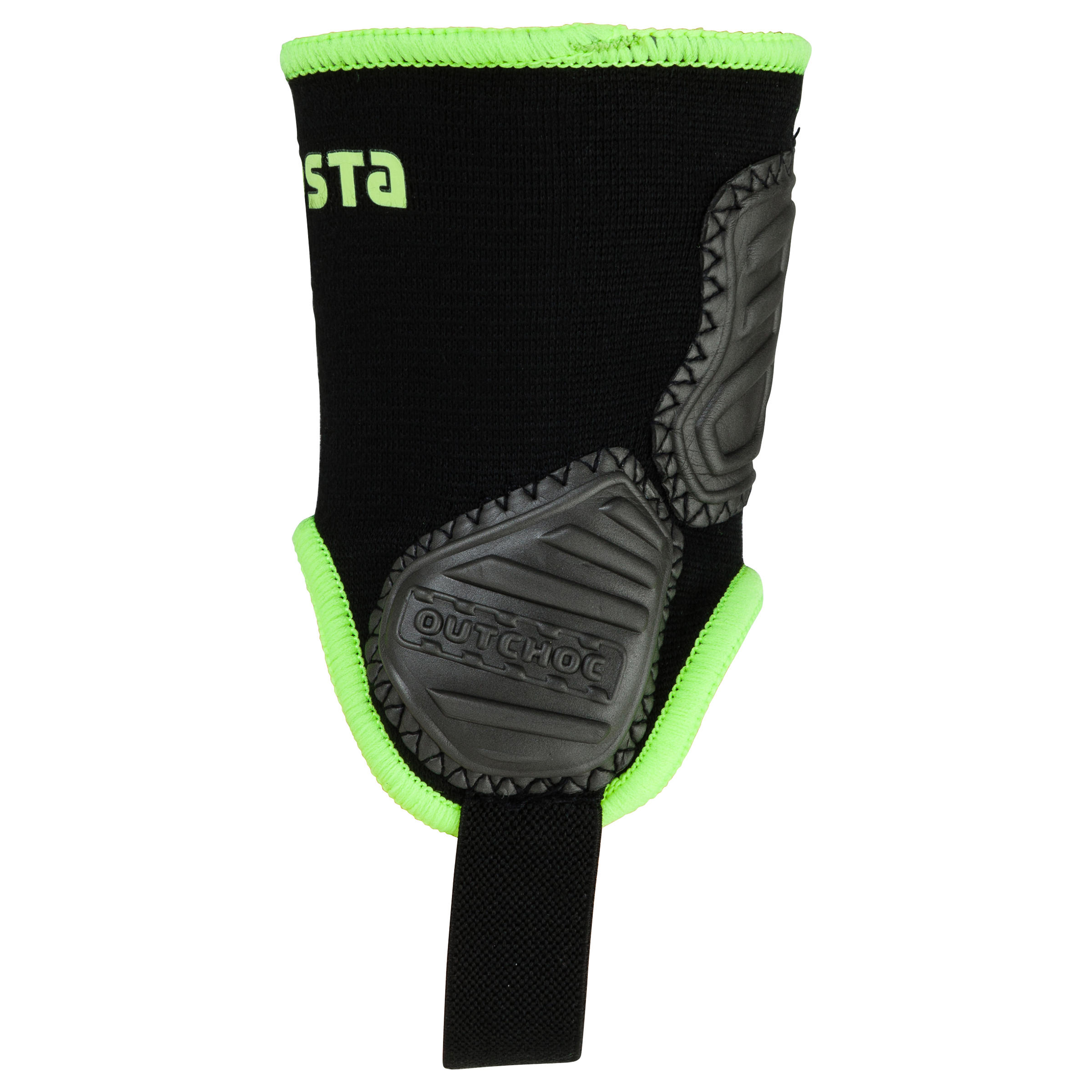 Adult Ankle Guard - Black/Yellow 5/7