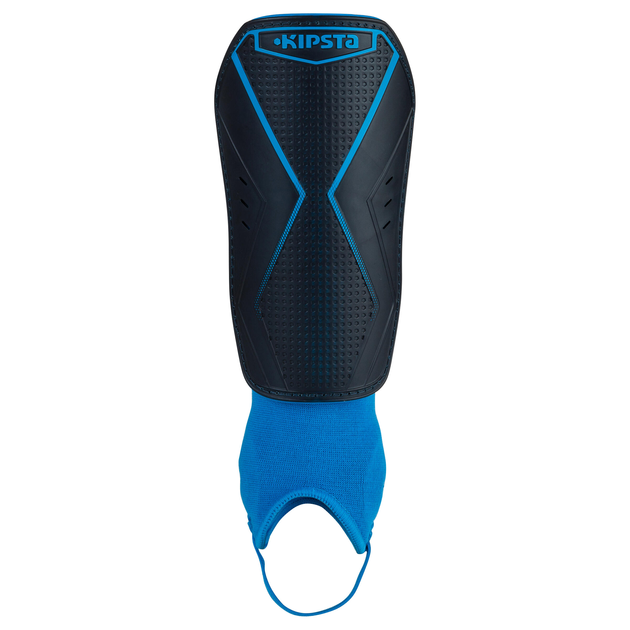 F350 Shin Guard - Blue Built-in Ankle Guard 2/11