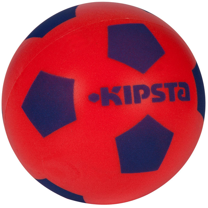 Ballon de Futsal Mousse taille 4 rouge - Decathlon