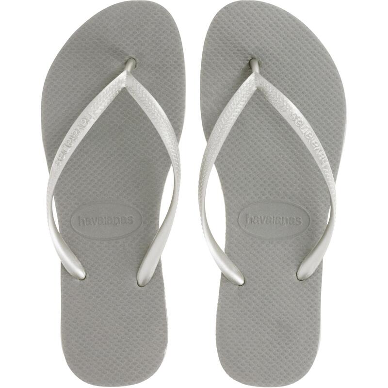 Papuci Havaianas Slim Gri Damă