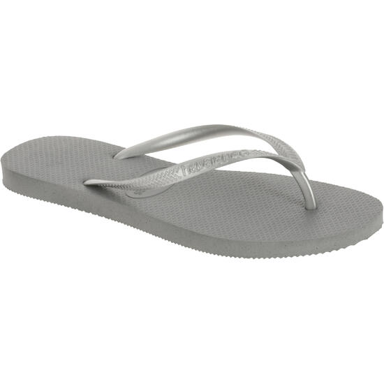 Chanclas Playa Surf Havaianas Mujer Dedo Gris