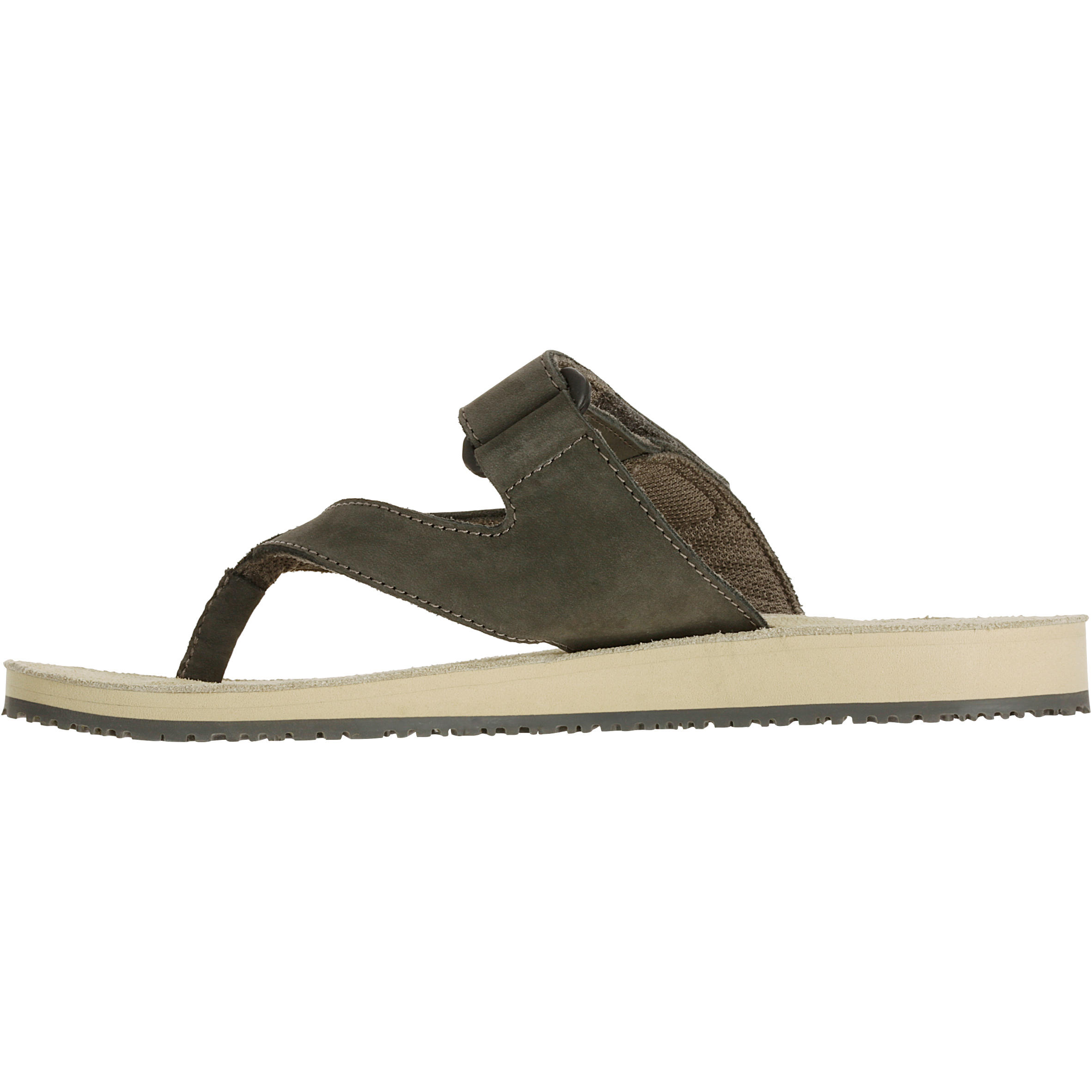 Women's Leather Flip-Flops 900 - Grey 4/11