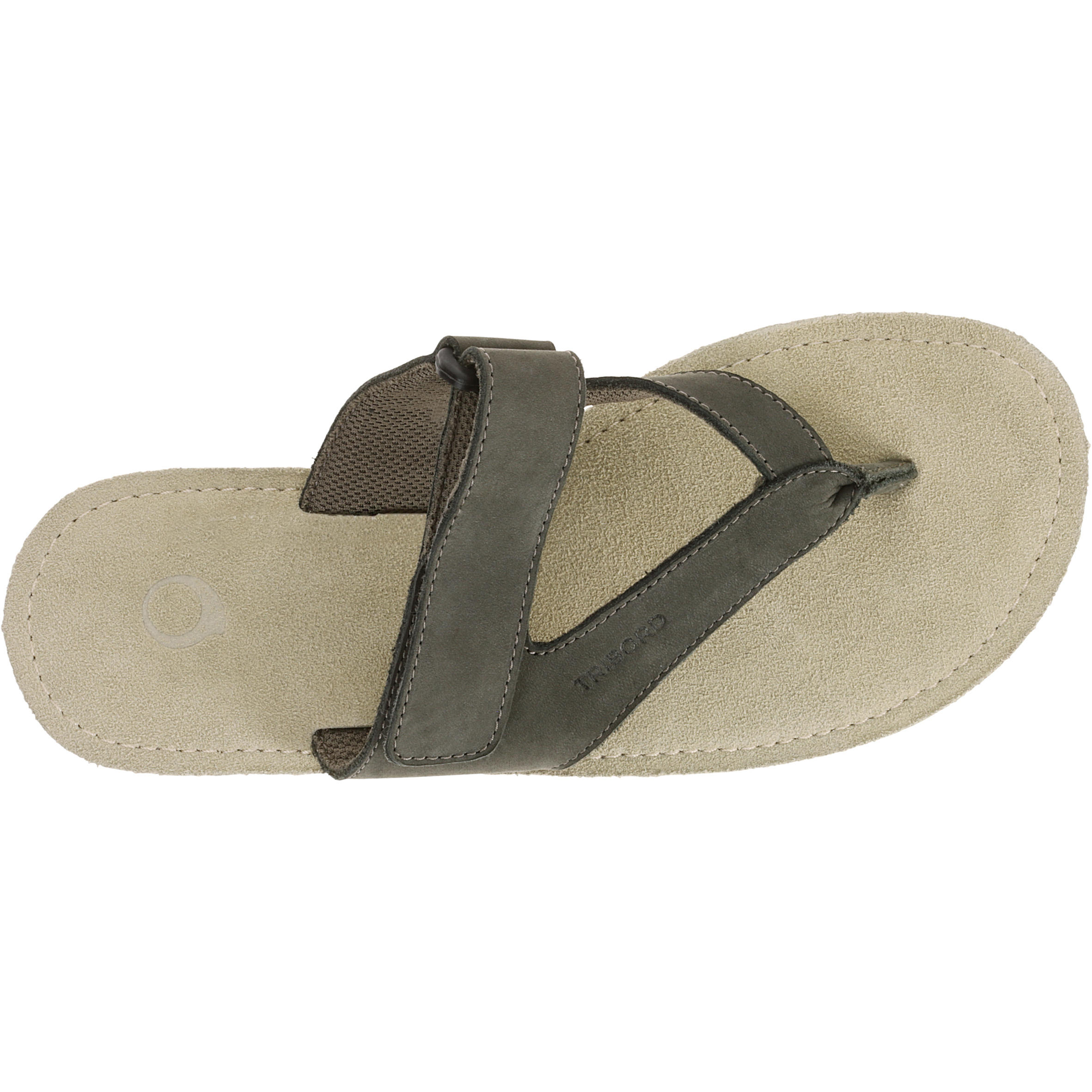 Women's Leather Flip-Flops 900 - Grey 6/11