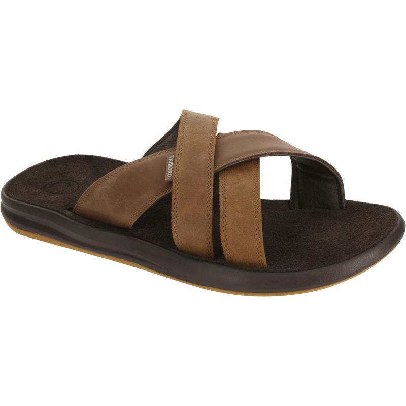 SANDALES Homme SLAP 950 Cuir Marron SANDALES Homme SLAP 950 Cuir Marron