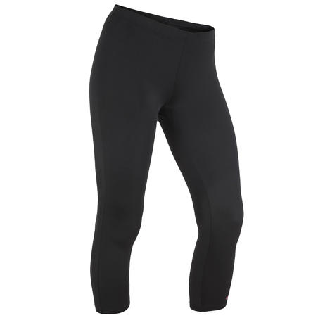 Легінси 3/4 для плавання - Чорні