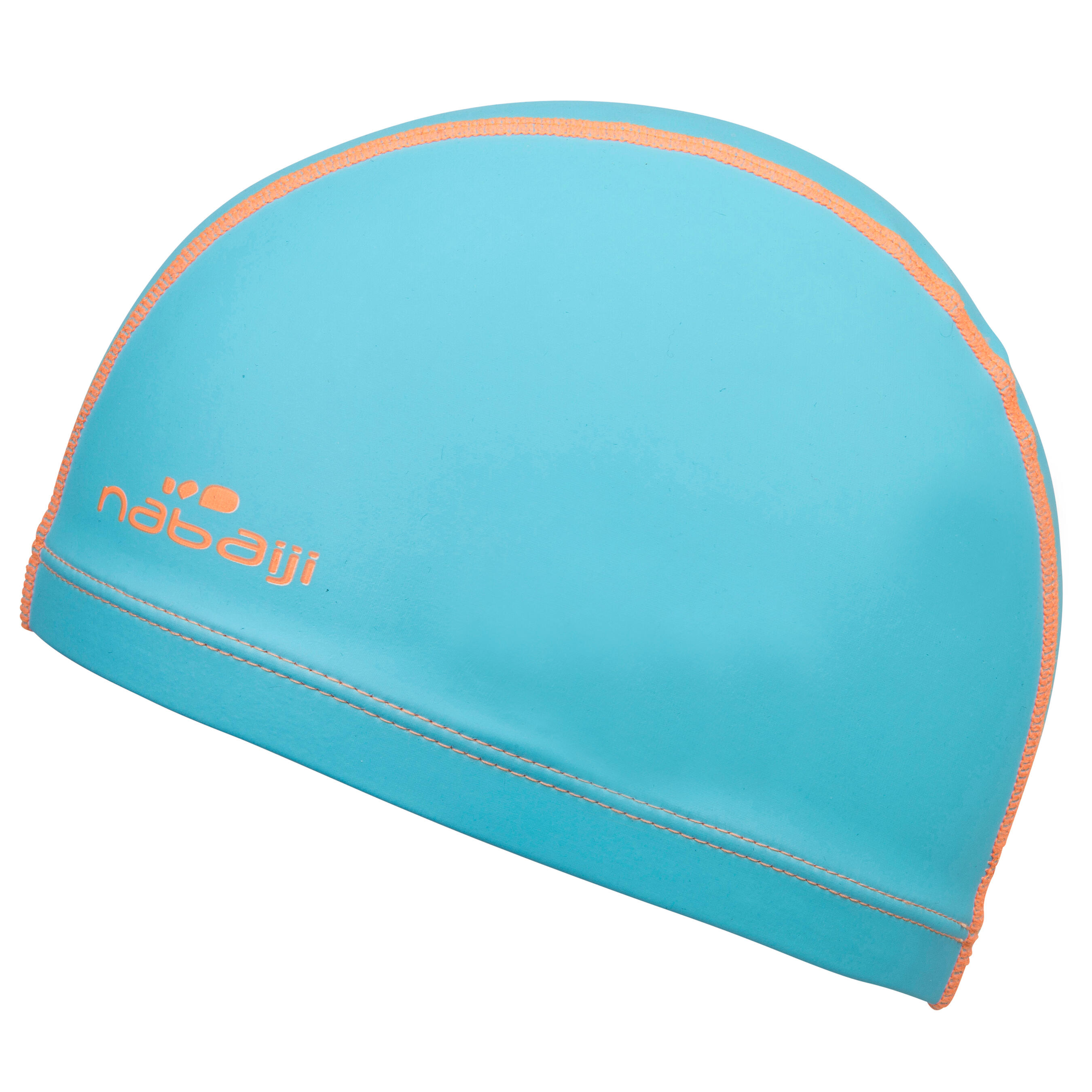 Silicone Plain Mesh Swim Cap - Blue 2/7