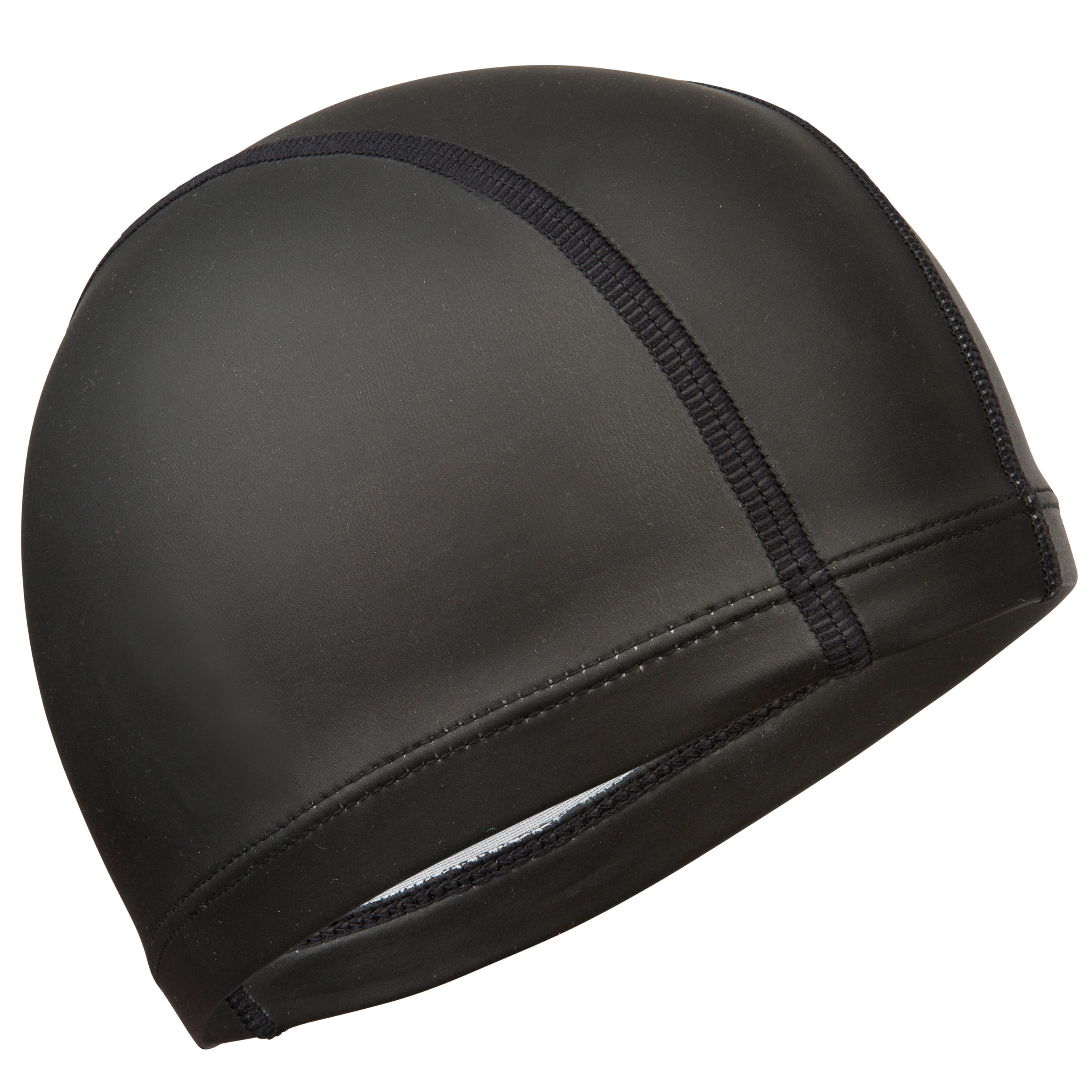 Silicone Swim Cap - Silimesh 500 Black - Black - Nabaiji - Decathlon