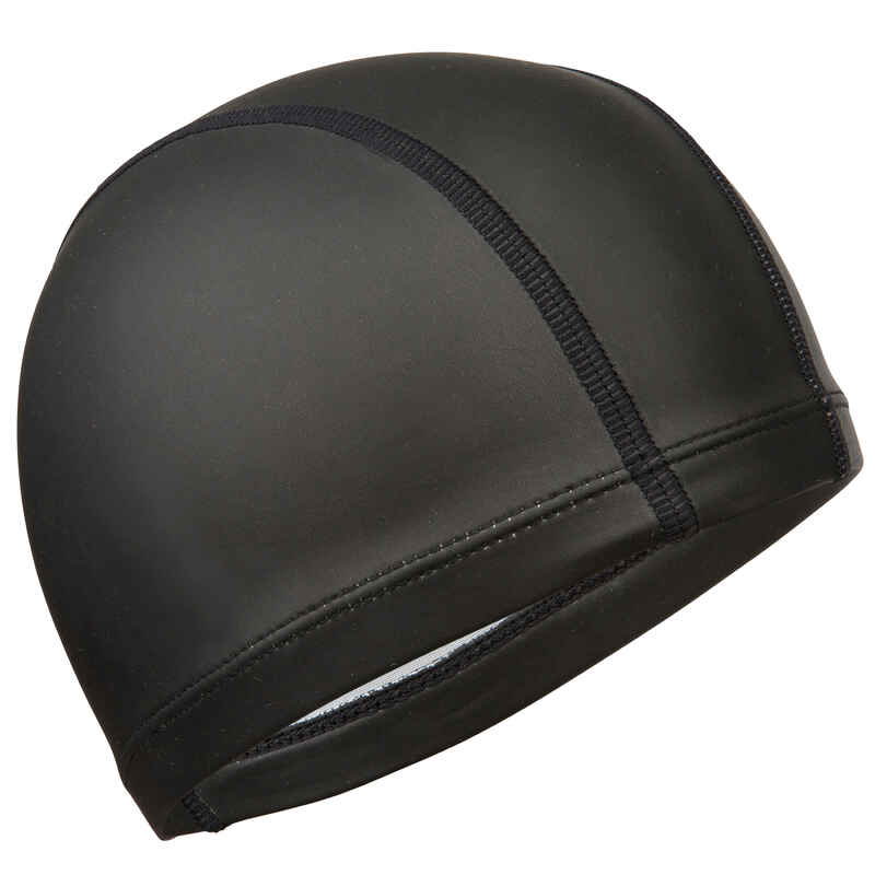 Badekappe beschichtet Silimesh schwarz Badekappe beschichtet Silimesh schwarz