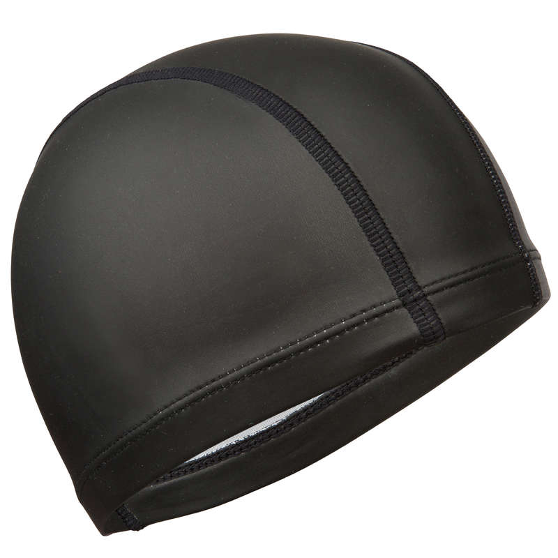 NABAIJI 500 SILIMESH SWIM CAP BLACK Decathlon