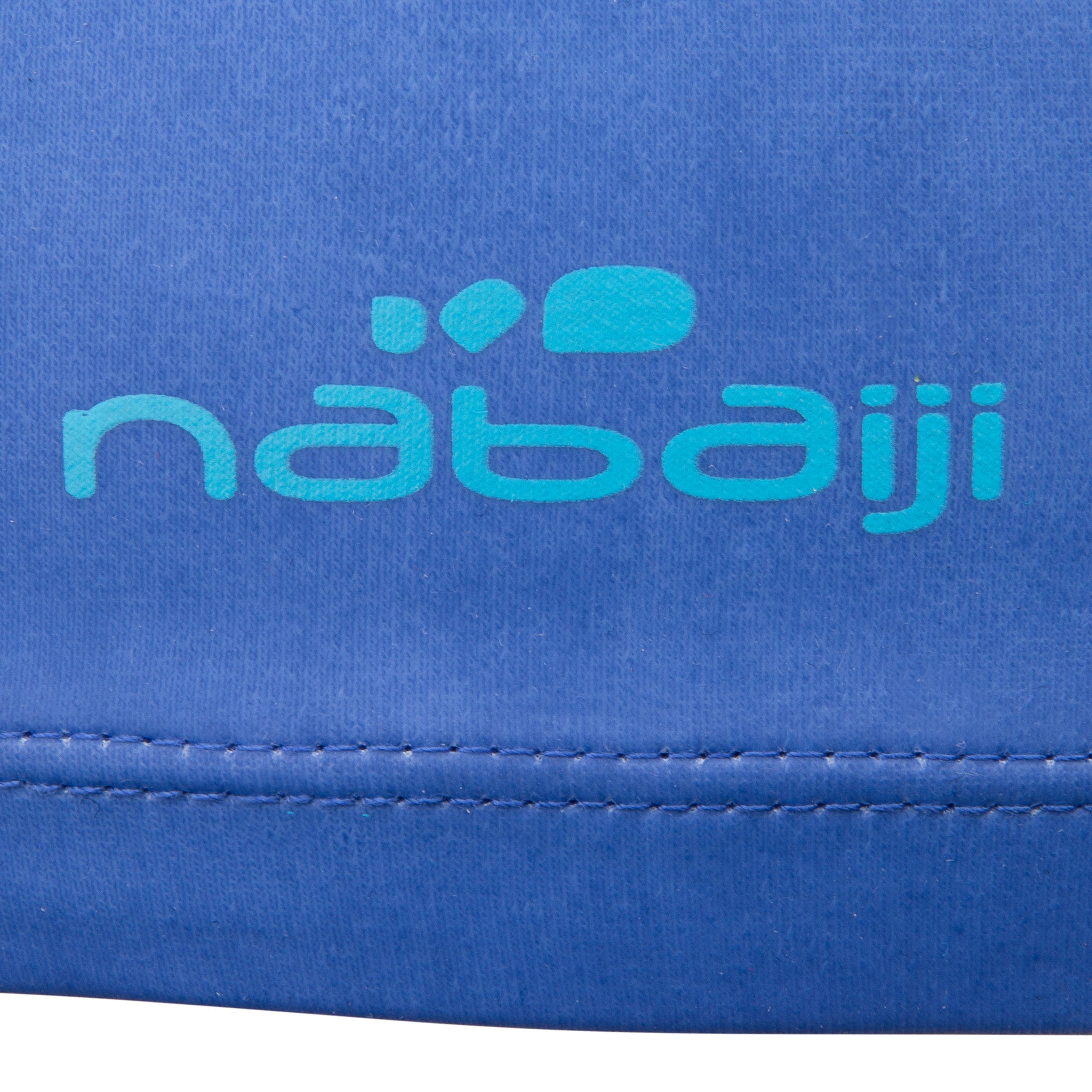 Silicone Plain Mesh Swim Cap - Dark Blue 7/12