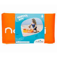 TIDIPOOL BASIC 65 m diameter foam paddling pool for infants - Orange