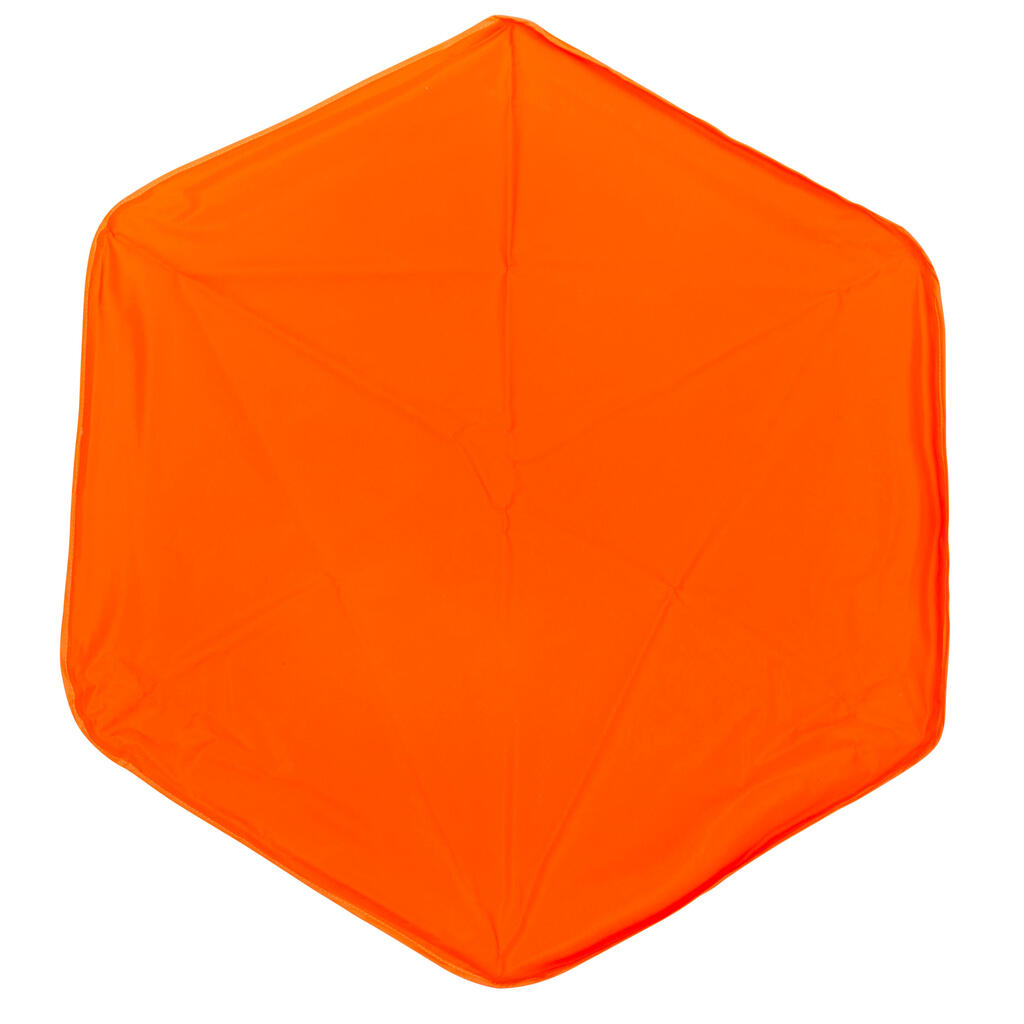 Piscinette enfant TIDIPOOL BASIC orange en mousse de 75 cm de diamètre