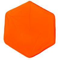 Piscinette enfant TIDIPOOL BASIC orange en mousse de 65 cm de diamètre