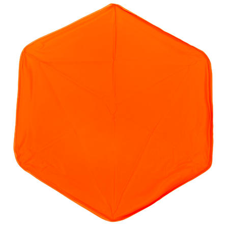Piscinette enfant TIDIPOOL BASIC orange en mousse de 65 cm de diamètre