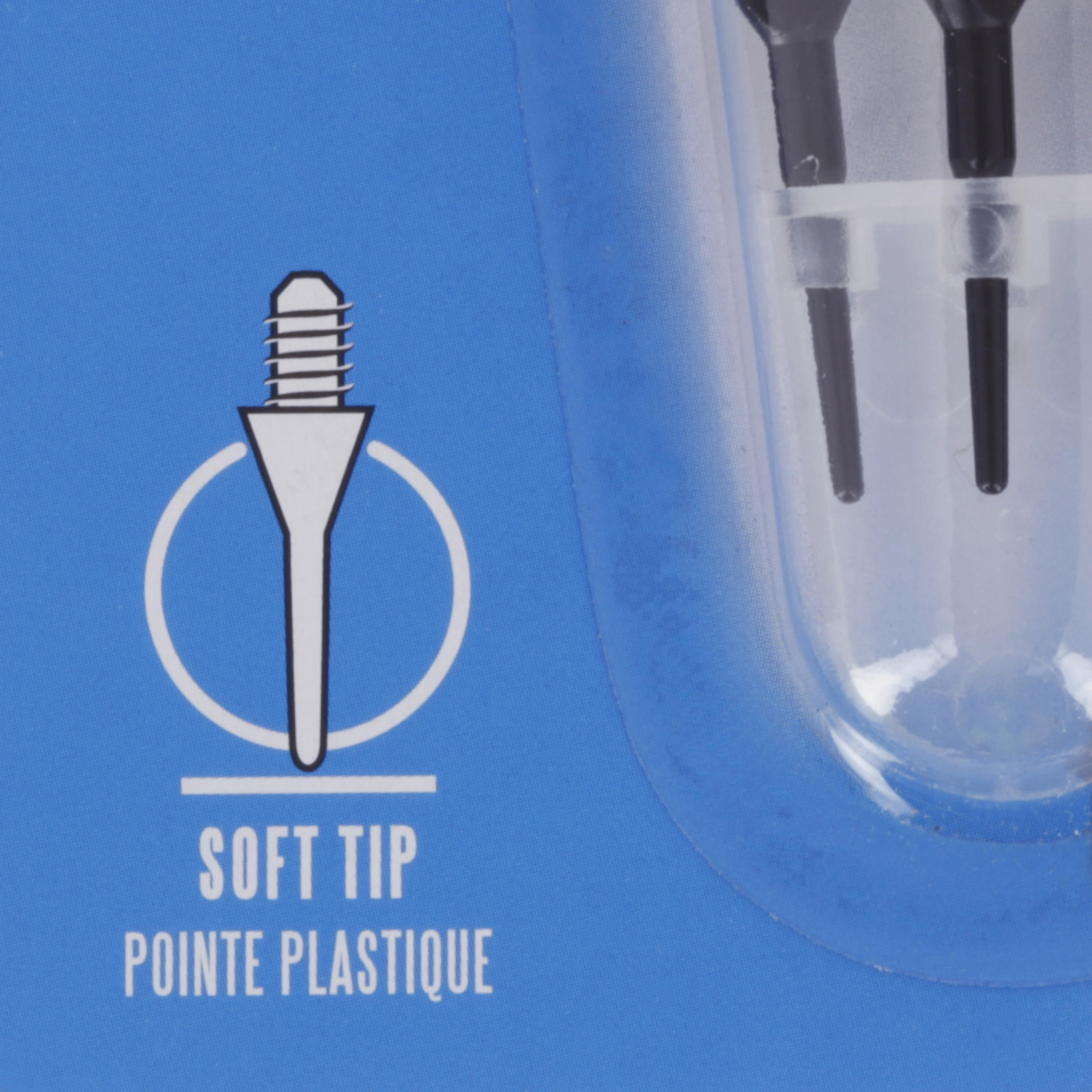 3 Vostock 100 Soft Tip Darts - Blue 5/6