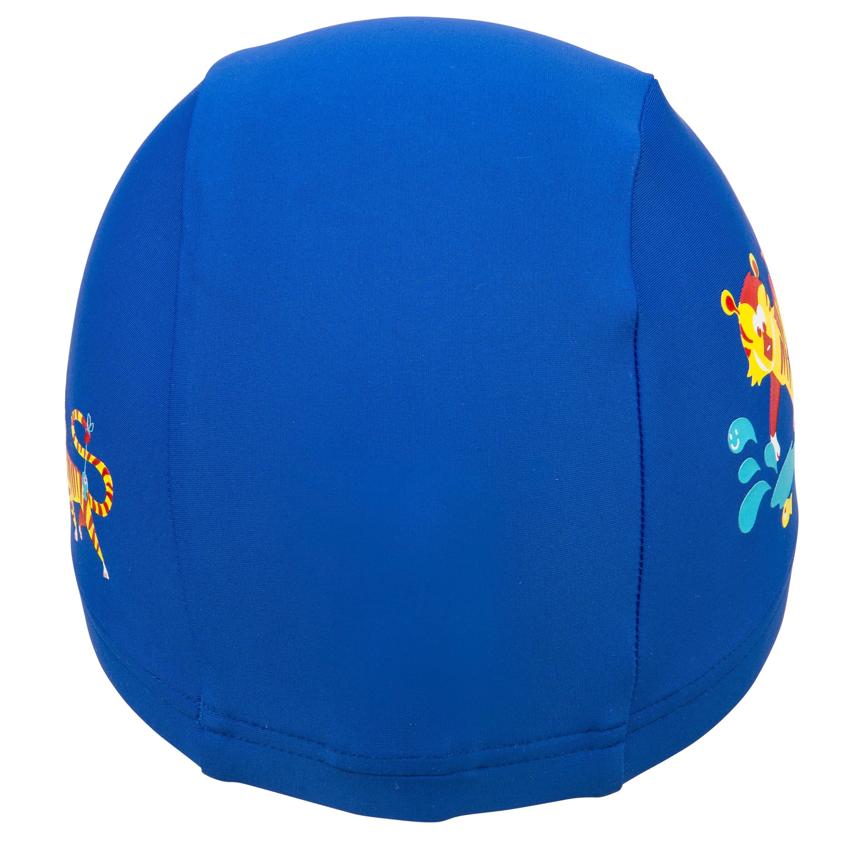 FABRIC SWIM CAP - TIGER BLUE 6/12