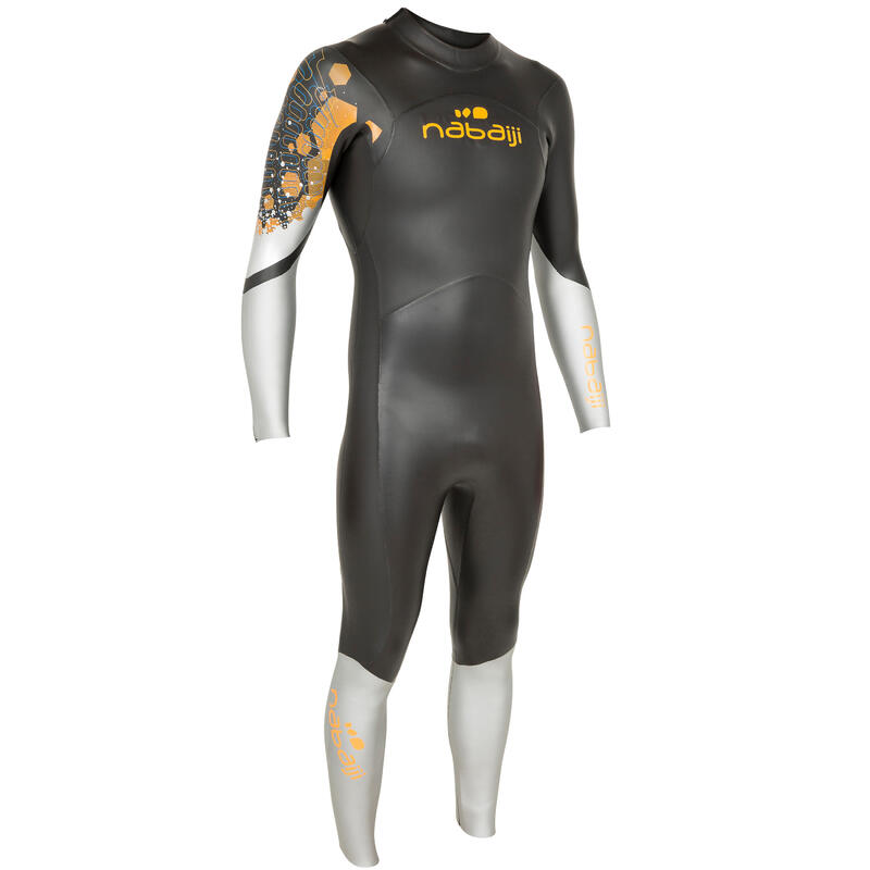 Neopreen wetsuit voor zwemmen in open water OWS550 4/3mm heren