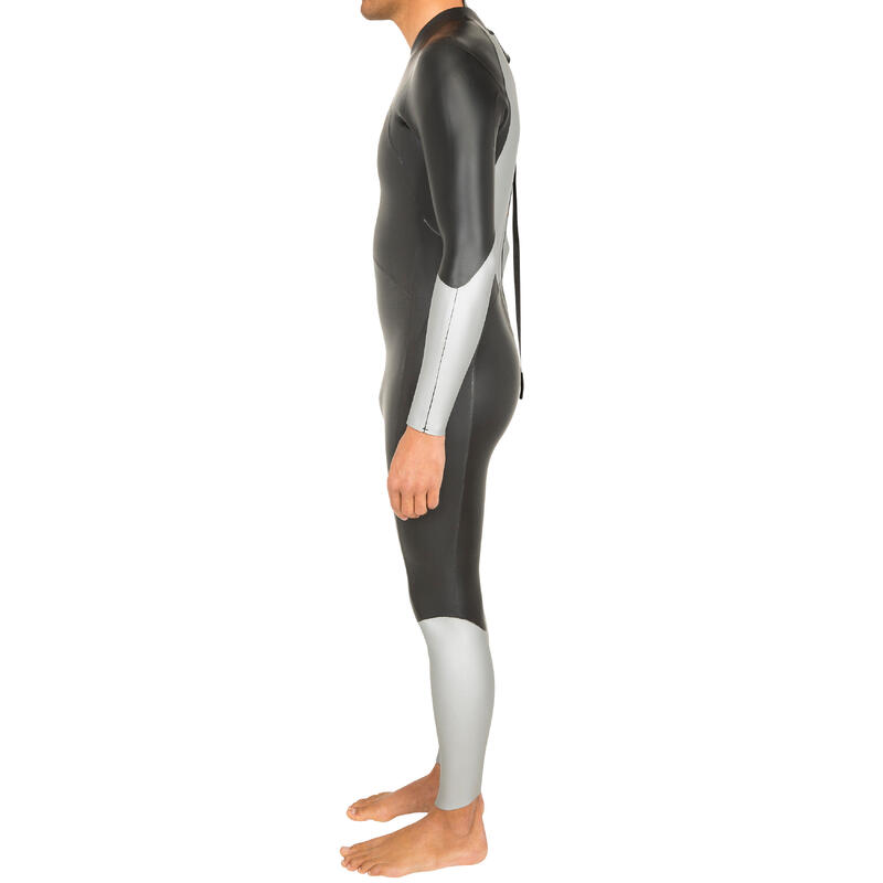 Combinaison de natation néoprène nage en eau libre OWS550 4/3mm homme