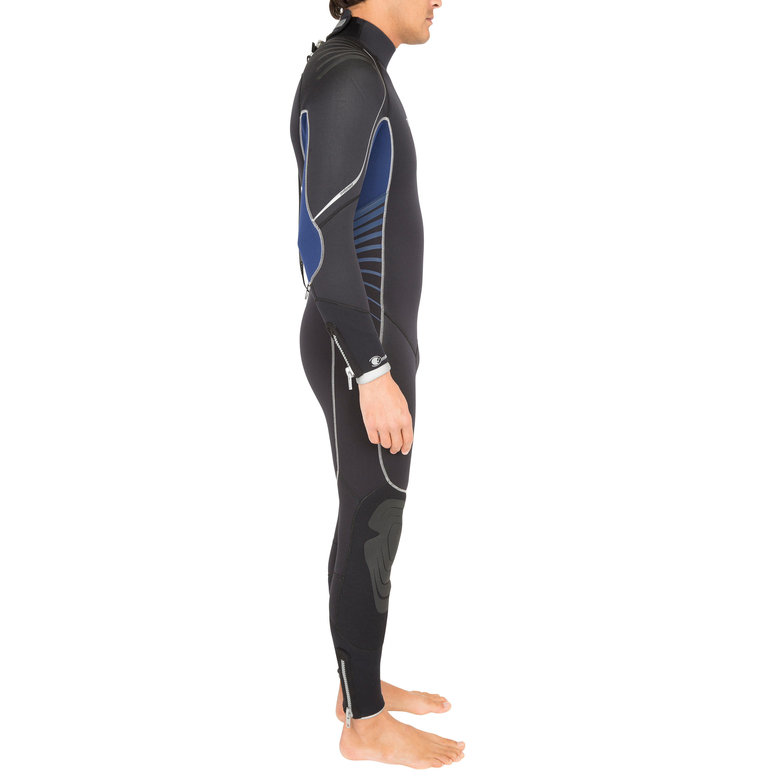 SUBEA+ modular SCD 900 Men’s 5.5 mm full SCUBA diving wetsuit 4/16