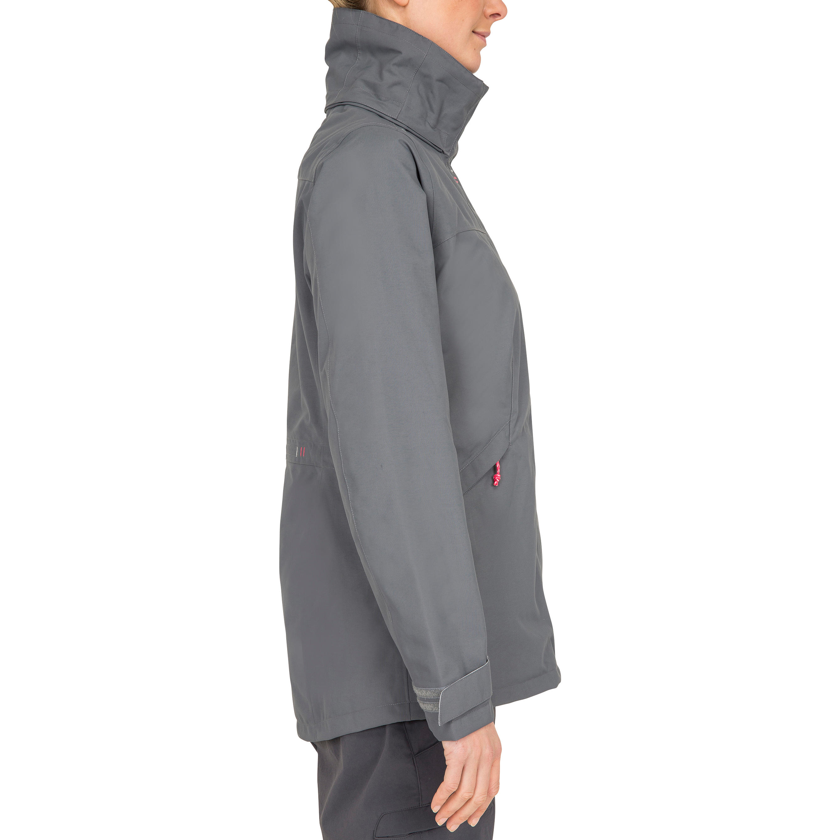 Coastal 100 women's waterproof, windproof, breathable jacket - grey 10/22