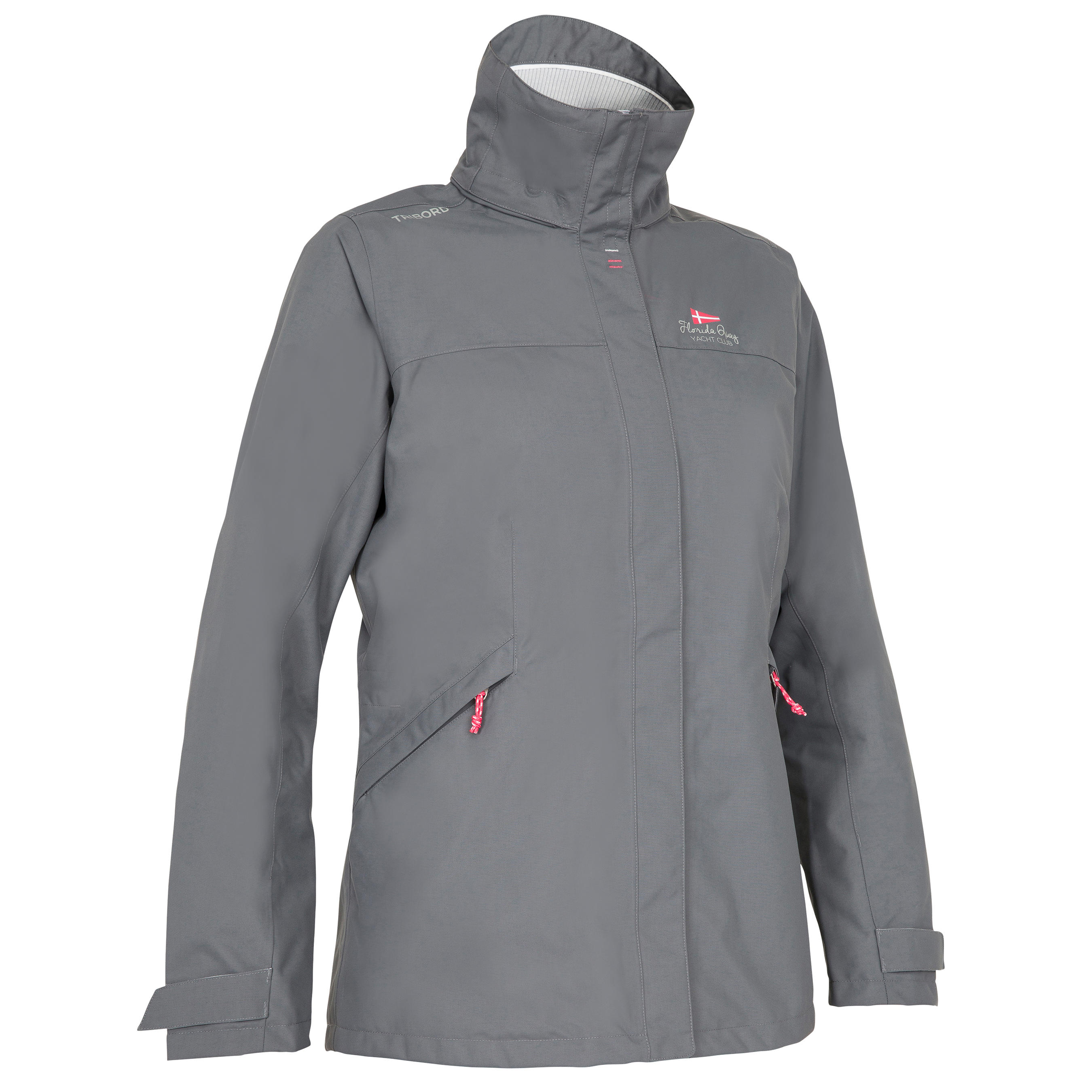 Coastal 100 women's waterproof, windproof, breathable jacket - grey 2/22