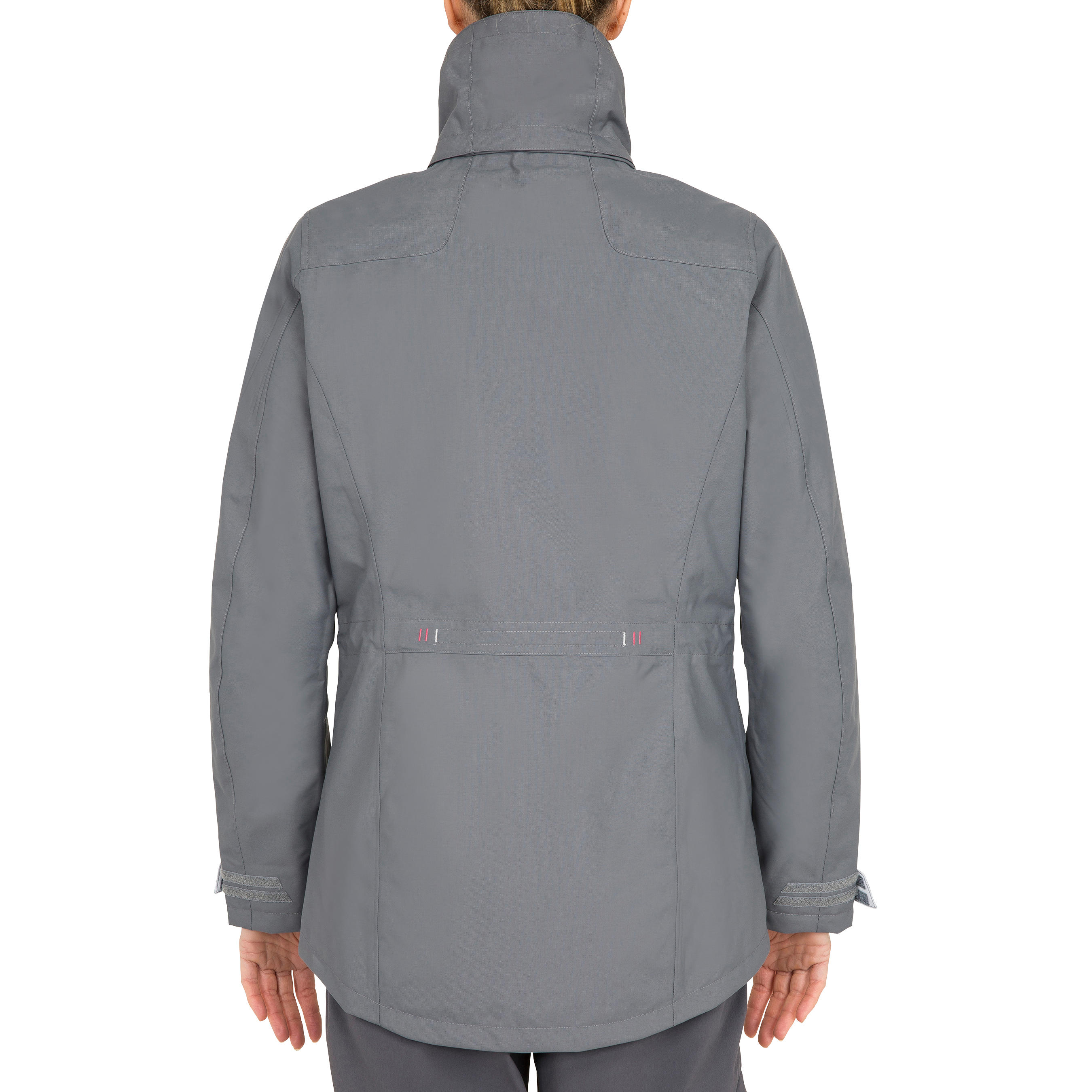 Coastal 100 women's waterproof, windproof, breathable jacket - grey 11/22