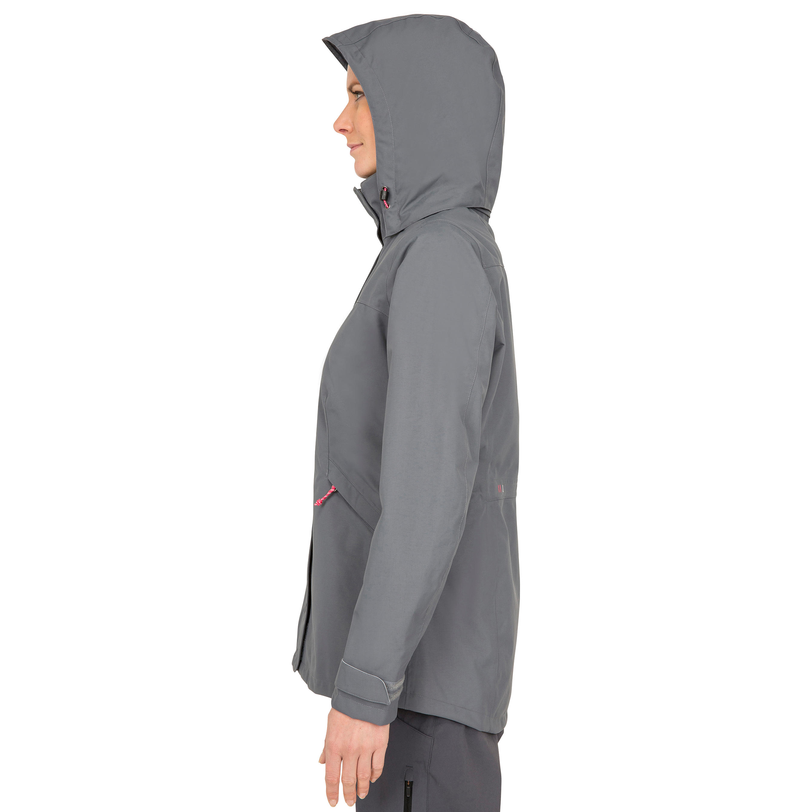Coastal 100 women's waterproof, windproof, breathable jacket - grey 8/22