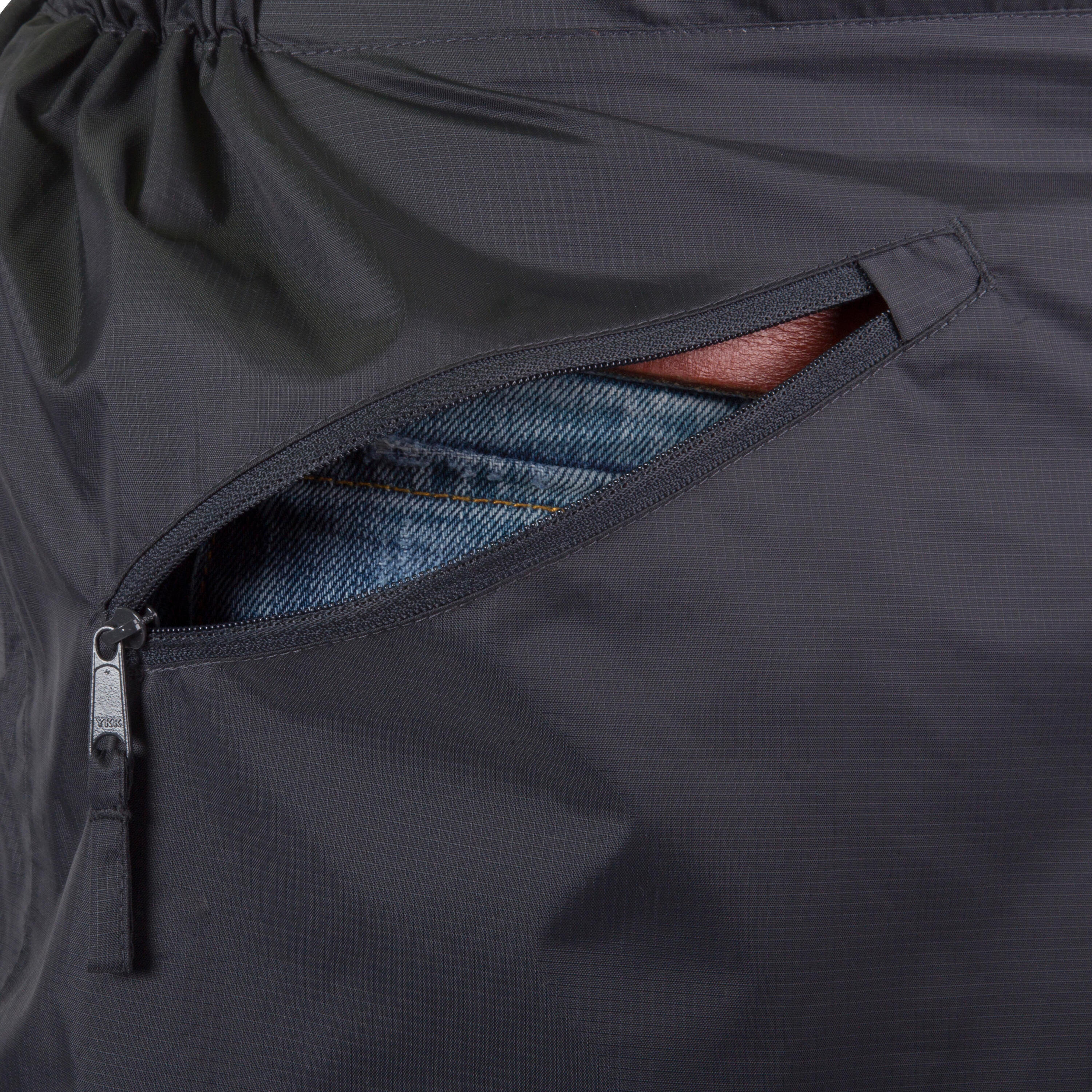 Second Life - 900 Waterproof Cycling Overtrousers - Black/Lime - VERY GOOD 5/14