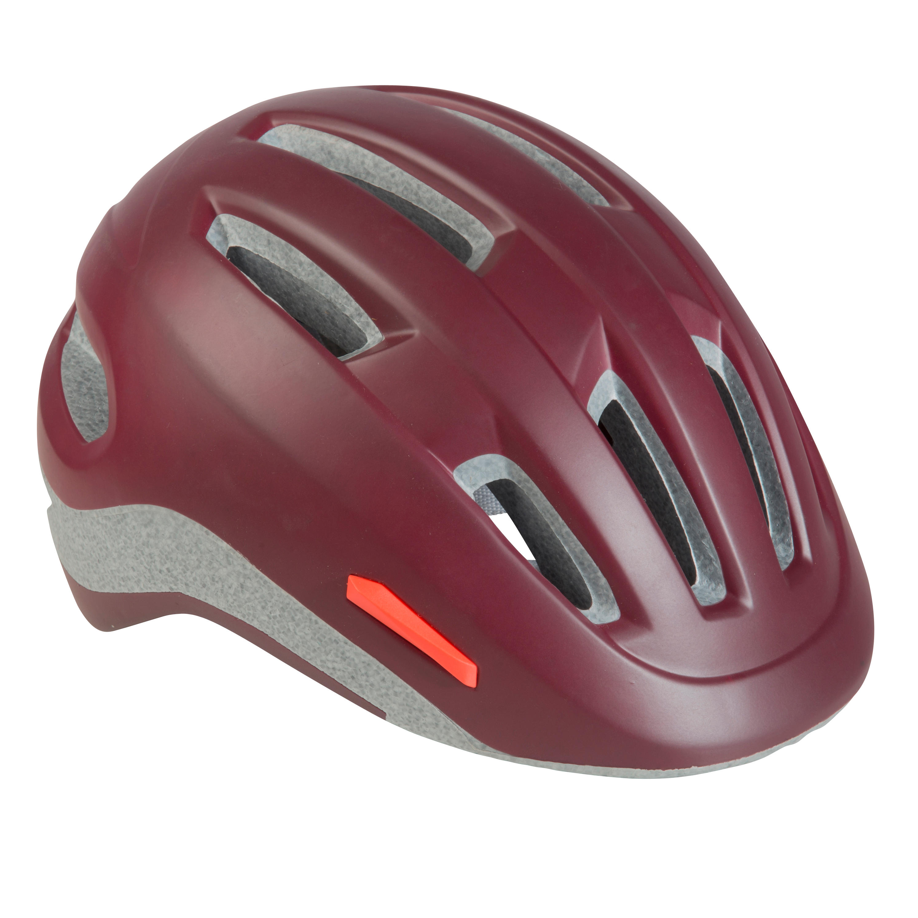 BTWIN 500 City Cycling Helmet - Red