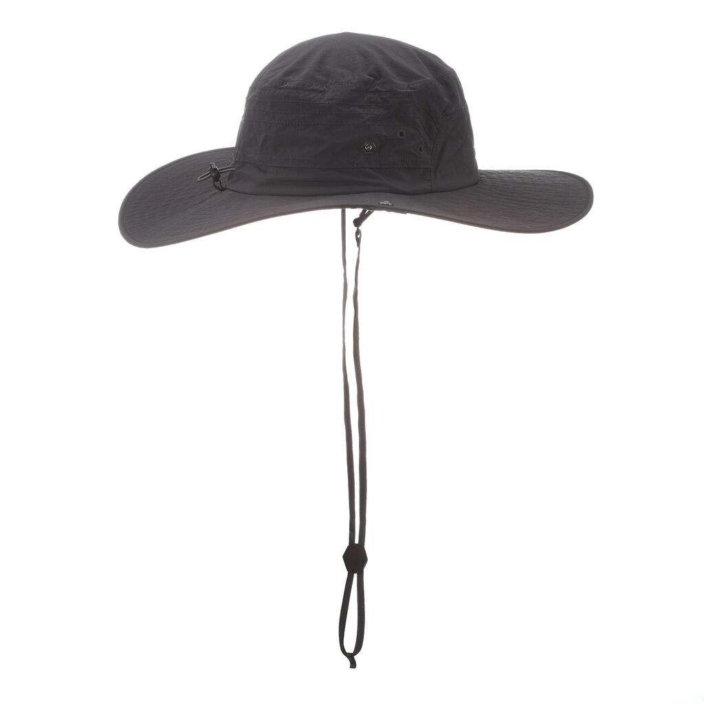 CN Chapeau de Trekking montagne TREK 500 anti UV noir