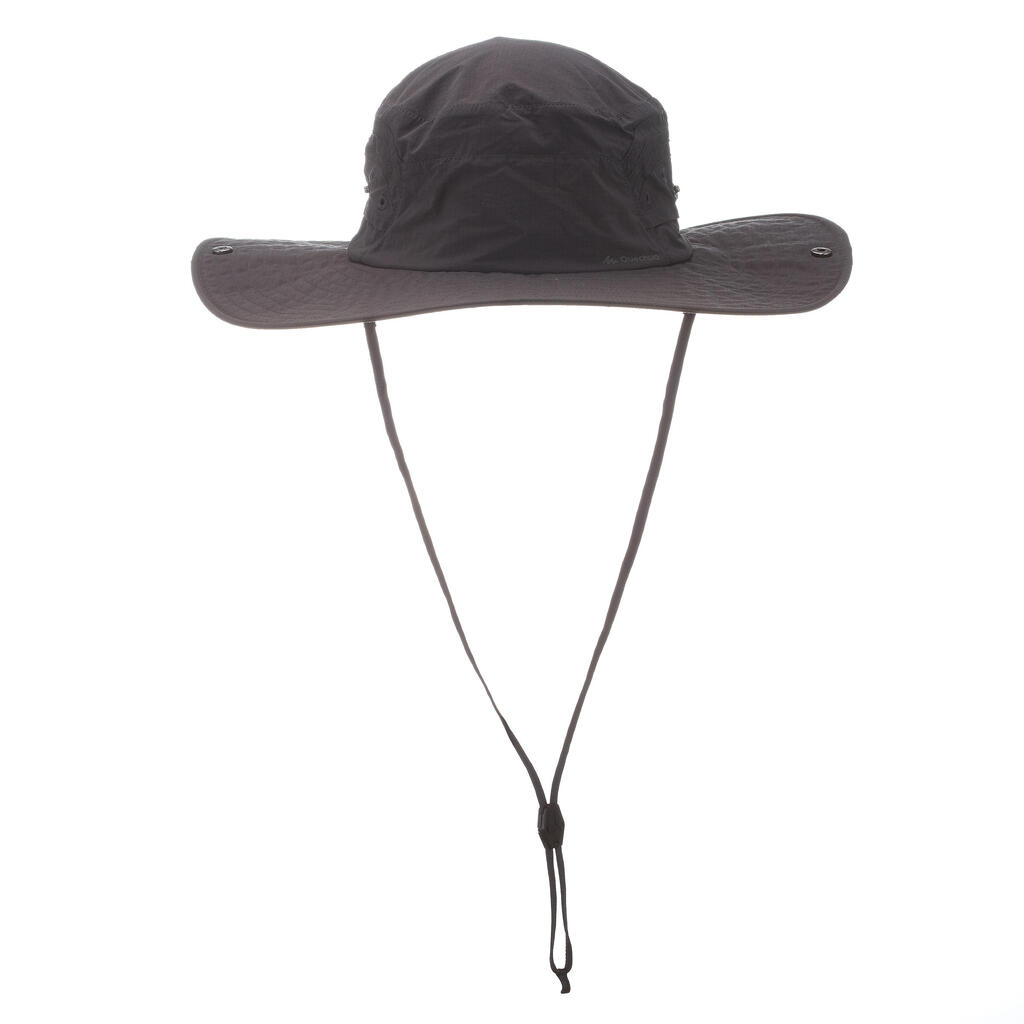 CN Chapeau de Trekking montagne TREK 500 anti UV noir