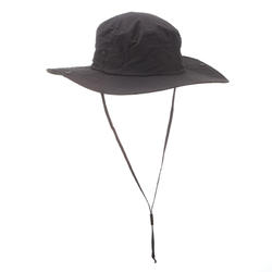 Chapeau de Trekking montagne TREK 500 anti UV noir