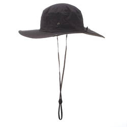 CN Mountain Trekking Hat TREK 500 Anti-UV Black