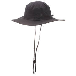 CN Mountain Trekking Hat TREK 500 Anti-UV Black