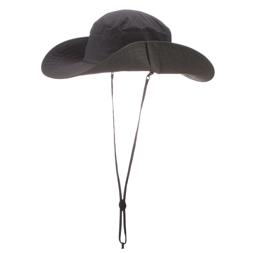 CN Chapeau de Trekking montagne TREK 500 anti UV noir