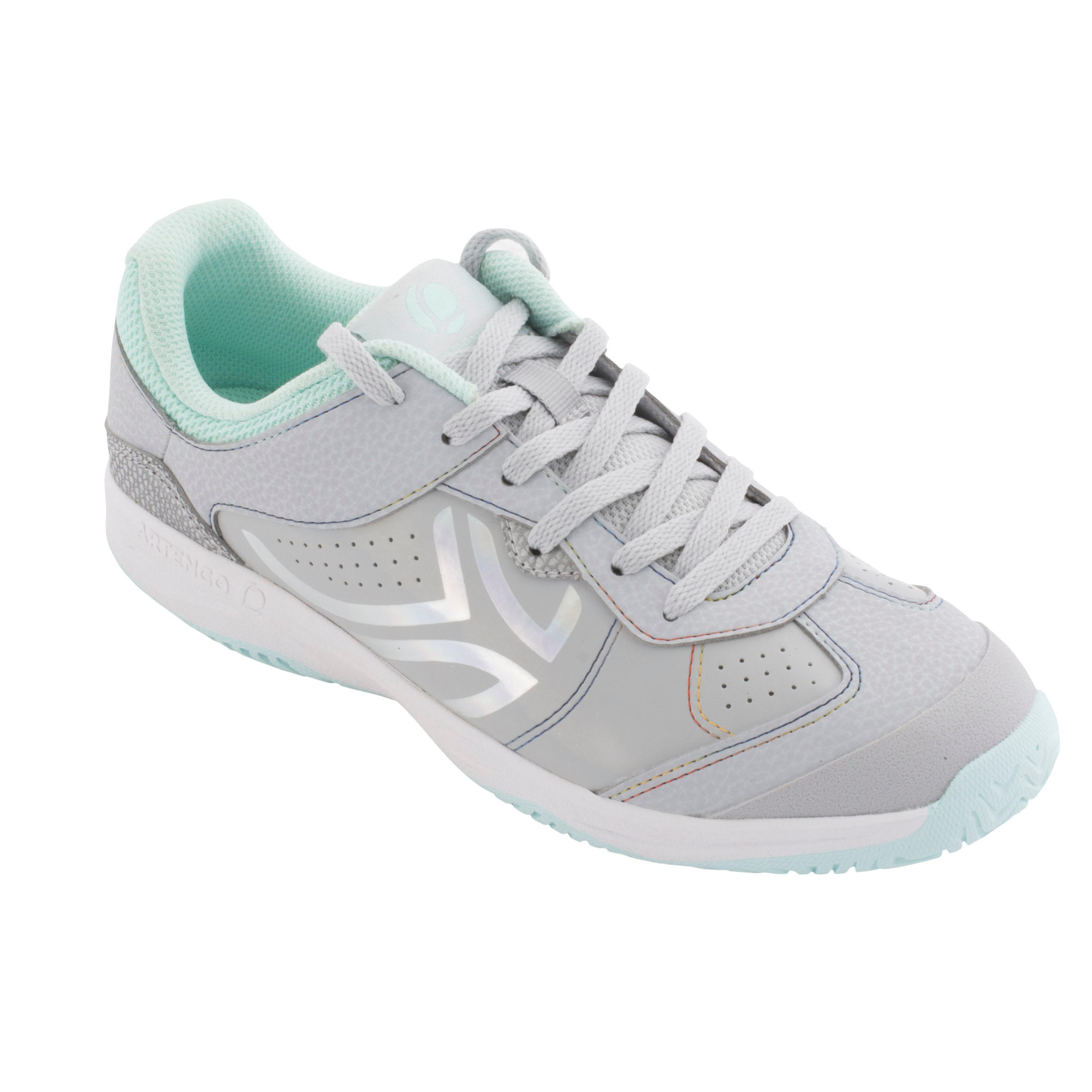 TS760 Kids' Tennis Shoes - Light Grey Mirror 2/18