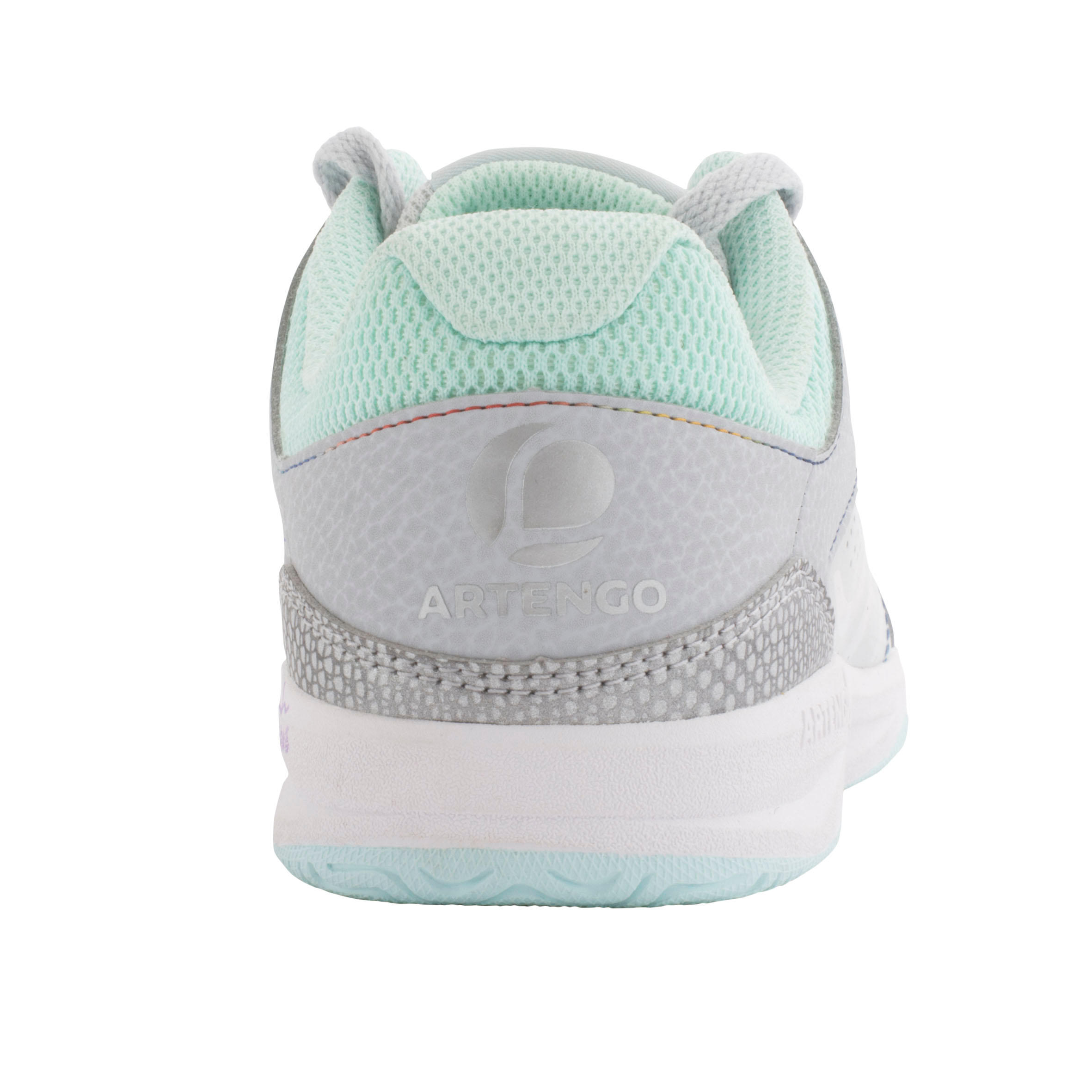 TS760 Kids' Tennis Shoes - Light Grey Mirror 6/18